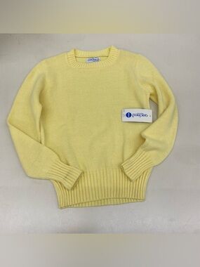VINTAGE YELLOW GARLAND SWEATER